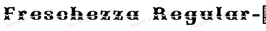 Freschezza Regular字体转换